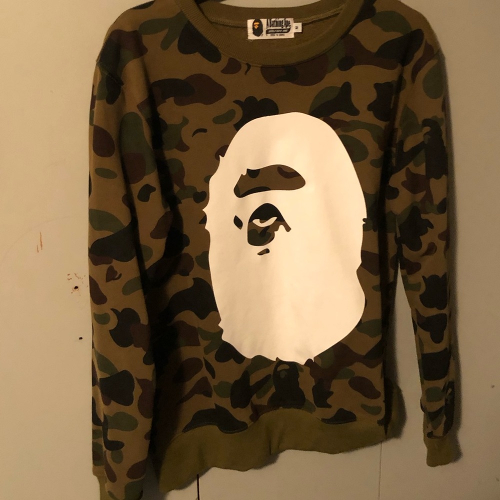 A Bathing Ape Men’s Medium Crewneck